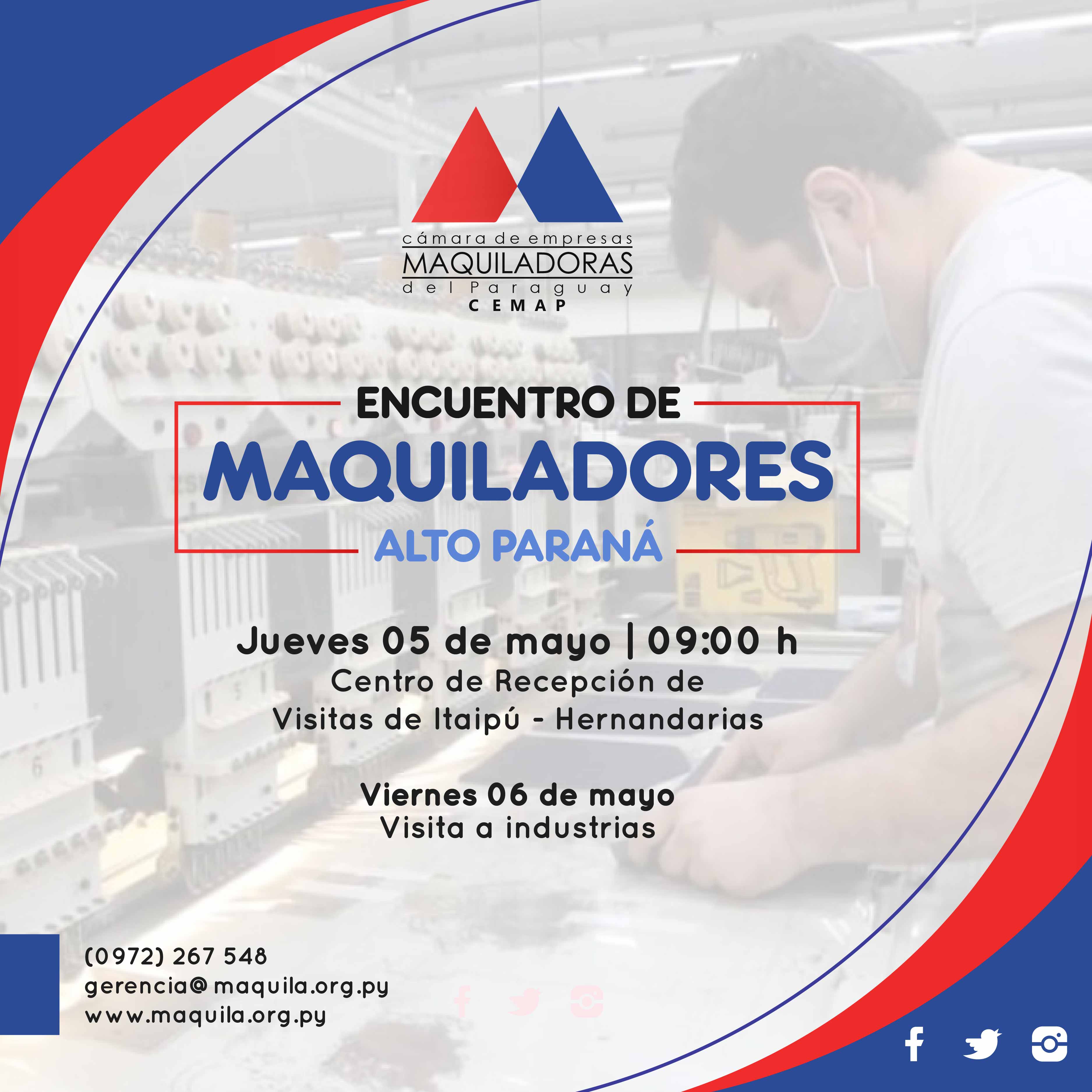 Encuentro de Maquiladores en Alto Paraná